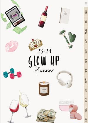 Glow Up Planner - Whip Lashes by Daje