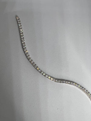 3MM/5MM Round Cut Tennis Bracelet - Whip Lashes by Daje